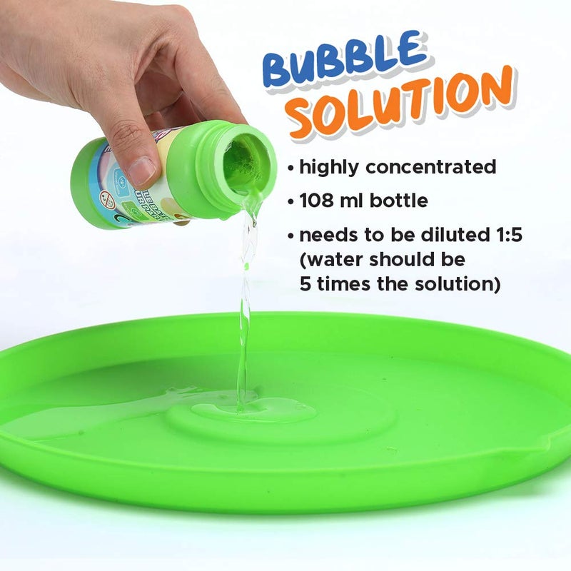 OLEOLETOY Giant Bubble Wand Set for Kids and Adults with Concentrated Refill, Fun Outdoor and Indoor Activity for Girls, Boys, Toddlers and Children to Enjoy - Image 4